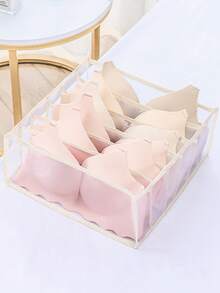 1/3pcs Underwear Compartment Organizer Socks Underwear Storage Box Drawer Storage Organizer Bag, Compartmental Storage