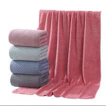 1pc Ultra Soft Microfiber Towel, Modern Design, 280 GSM, Quick Drying, Non-Woven, 100% Polyester, Absorbent, Color-Fast, Suitable For Bathroom And Home, Christmas Gift - Multicolor - View 6