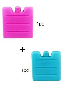 1個/2個/3個/5個可重複使用防漏耐用冰袋，冰塊替代品，冰格，冰桶，冷凍冰塊，保冷袋，保冷箱，適用於旅行、野餐、露營、便當盒、工作、釣魚 - 彩色 - 查看 21