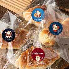 500 peças de adesivos de decoração de Natal, Papai Noel, adesivos de grafite de conta manual, adesivos de selagem de envelopes para caixas de presente, adesivos de volta às aulas, decorações de Natal, pijamas de Natal, presentes de Natal, decoração de Natal