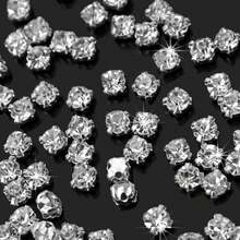 Shiny Glass Crystal Hand-Sewn Rhinestone - DIY Rhinestone Jewelry And Wedding Dress Decoration, Versatile Choice - Durable, Sizes 3-10mm, Ranging From 50 To 1440 Pieces - DIY Rhinestone Jewelry And Wedding Dress Decoration, Versatile Choice - Durable, Sizes 3-10mm, Ranging From 50 To 1440 Pieces