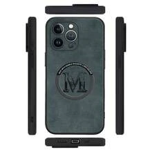 Funda para teléfono con diseño estampado, confeccionada en piel sintética de oveja y con cierre magnético. Compatible con los modelos 12 a 16 Plus, Pro y Pro. Su diseño elegante y lujoso la convierte en una excelente opción. - Colores mixtos 1 - Ver 2