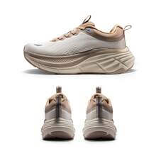 Women's Walking Shoes Cushion Comfortable ActiveBreeze Running Tennis Shoes Non-Slip Workout Gym Sports Athletic Breathable Fashion Sneakers - Màu Khaki - Xem 2