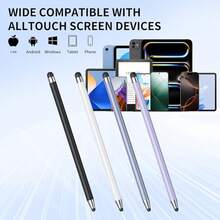 Universal Stylus Pen, Dual Rubber Tip Capacitive Handwriting Pen, Suitable For Tablets And Android Smartphones - Universal - View 8