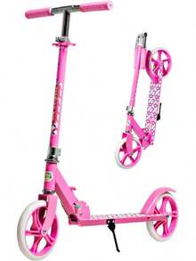 DEPORTES GUEVARA Kinene |   Scooter Patin del Diablo para Jovenes y Adultos, Patín del Diablo con Manubrio Ajustable, 2 Ruedas - Rosa - Ver 3