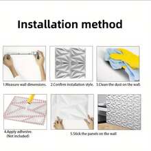 4pcs 30cm X 30cm 3D PVC Wall Panels, Adhesive-Free Decorative Wall Tiles, 3D Relief Wall Decor Wallpaper Wall Paper Wall Stickers Room Decor Wallpaper Peel And Stick Bathroom Decor