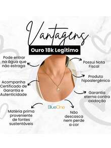 18k Gold 750 Heart Stethoscope Pendant With Zirconia Comes With Case And Certificate - Vàng - Xem 3