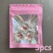 Simulated Water Bag Fish Fridge Magnets, Resin Goldfish Bag Shaped Refrigerator Stickers, Cartoon Ocean Tropical Small Fish Decorative Magnets, Ocean Aquatic Life Refrigerator Decor, Refrigerator Stickers For Kitchen, Office Decoration - Multicolor - View 10