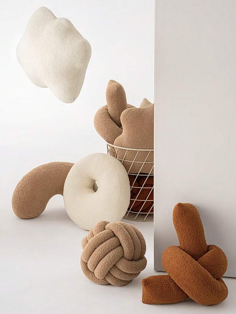 Cuscino a forma di luna per bambine e bambini, cuscino decorativo a forma di , in peluche, per divano e sedie, 25 cm