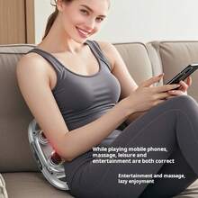 6支装智能按摩枪，Type-C充电（2000mAh锂电池），高功率输出，强劲驱动力，低噪音，LED显示屏，9种模式，20级强度调节，适用于不同身体部位，父亲节、母亲节和情人节的完美礼物