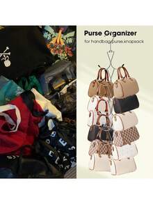 Móc treo khăn quàng cổ 12 ngăn, móc treo khăn quàng cổ có móc xoay 360 độ, móc treo quần legging cho tủ quần áo, móc treo tủ quần áo cho khăn quàng cổ, khăn choàng, thắt lưng, ví và mũ bóng chày - Xem 5