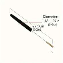 1 Piece Of Washer & Dryer Vent Cleaning Brush With A Long Flexible Rod And Spiral Bristles - Collect Dust, Remove Detergent Residue, Prevent Blockage, Maintain Equipment Efficiency, Washing Machine Cleaning Tool, Tidy Up The Lint Trap, Ergonomic Handle Design, Sturdy Handle Structure