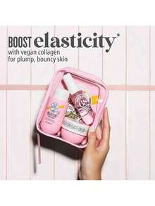 Sol de Janeiro Beija Flor Elasti 3 件套（面霜 50ml+焕肤沐浴露 90ml+Brazilian Crush Cheirosa 68 香氛喷雾 30ml）男女通用护肤套装 1.7oz/50ml+3oz/90ml+1oz/30ml 紧致-弹性 亮白-修复 清洁-保湿 香氛-便携 适合旅行 适合女朋友 妻子 母亲 朋友 男朋友 丈夫 - 彩色 - 查看 4