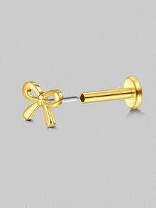 AVYRING 1 件平背耳环耳钉无线耳屏唇钉软骨唇美杜莎海螺身体穿孔首饰防过敏女士男士防过敏无线耳环耳钉穿孔首饰 - 多色2 - 查看 15