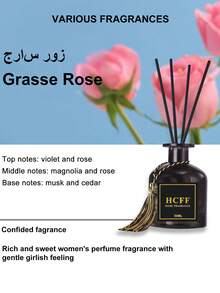 1/8 包 2 盎司/50 毫升藤条香薰礼盒套装，包含茉莉和薰衣草精油，无焰香薰机，清新空气，是家居装饰、酒店、客厅、书房、卧室、浴室的理想之选。 - 多色 - 查看 12