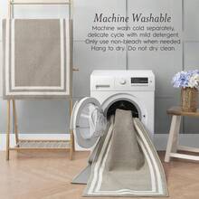 1 tấm thảm nhà bếp hình chữ nhật, kích thước 45*120cm, thảm trải sàn cao su chống trượt, thảm nhà bếp, thảm chùi chân có thể giặt được, thích hợp cho nhà ở, phòng tắm, hành lang, phòng giặt, văn phòng, quà tặng tốt nghiệp, tiệc độc thân, quà tặng phù dâu, Ngày của Cha, trang trí Halloween. - Nhiều màu - Xem 5