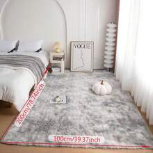 1pc Soft Runner Rugs For Bedroom Plush Fluffy Rug Lightweight, Long-Pile Shag Furry Throw Area Rug Long Carpet For Girls Room Home Hallways Decorative - 彩色 - 查看 10