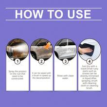 Metal Rust Remover (30ml) Multi-Functional Car Wheel Polishing Refurbishing Agent Faucet Stainless Steel Rust Removal