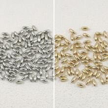 200 颗 CCB 心形星形隔珠，适用于 DIY 珠宝制作、手链、项链、配饰 - 心 - 查看 12