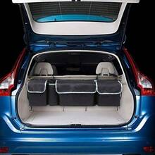 Large Car Boot Pocket Storage Bag Organiser Back Seat Hanger Tidy Hanging Pouch - 黑色 - 查看 3