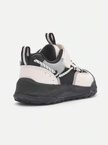 Balabala 婴儿脚趾保护鞋 2025 户外防滑步行鞋 - 白黑色調 - 查看 5