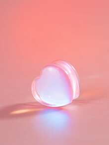 1 pezzo Nuovo gioiello di moda stile Y2K, orecchini a forma di cuore in vetro rosa AB, misure da 6mm a 25mm, gioiello per piercing, adatto come regalo o per uso unisex