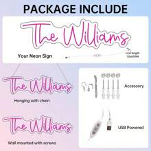 定制霓虹灯婚礼装饰，定制LED霓虹灯房间装饰，适用于婚礼、酒吧、沙龙、美容院、商业照明招牌，个性化霓虹灯，适合各种活动、生日礼物、订婚派对装饰