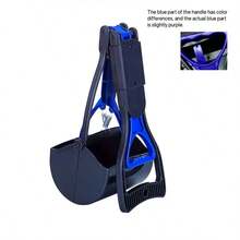 60cm/45cm/28cm Long Handle Dog Poop Scooper - Easy To Clean Foldable Design, Durable & Portable, Suitable For Indoor/Outdoor Pet Waste Cleanup, Cat & Dog Litter Scoop, Essential Tool For Pet Owners, Great Gift For Pet Lovers