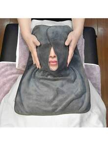 U型毛巾，可重复使用的柔软纤维颈部保暖巾，适用于美容院、水疗中心、按摩、面部护理 - 彩色 - 查看 3