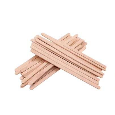 Wooden Coffee Stirrer Stick,-1/2 Length (Pack Of) - Packaging May Vary