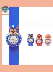 Paw Patrol 1 Piece Of Dog Patrol Waterproof Watch, Cute Pop Ring Watch, Cartoon Watch, Birthday Gift For Friends And Classmates, Rental Number, Party Atmosphere Decoration, Perfect Party Decoration, Home Decoration Ornament, Perfect Room Decoration, Christmas Gift Valentine's Day, Ideal Friend Gifts For Birthday Celebrations, Souvenirs, Women's Souvenir, Cute Aesthetic, Valentine Day Gifts, Decorations, Home Decor, Valentines Gifts