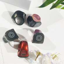 全新 S10 触摸计数器 OLED 显示屏指环计数器，带 USB-Type-C 充电端口 - 彩色 - 查看 1