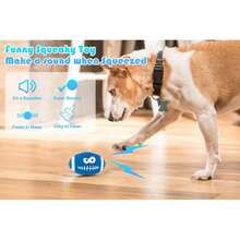 1 Pc Squeaky Dog Ball, Latex Rubber Dog Squeak Toys, 3.1'' Soft Bouncy Fetch Balls For Medium Small Pets Interactive Play, Teeth Cleaning Puppy Interactive Chew Durable Toy - Multicolor - View 10