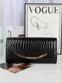 Women's Fashion High-End Commuter Leather Clutch