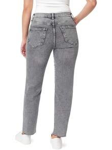 Jeans Kensie The Allie de talle alto y corte recto para Halloween - Grayson Wash - Ver 5