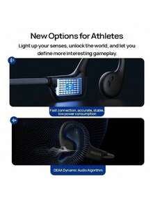 PHILIPS TAA1708 氣傳導耳機 不入耳久戴不痛 高清音質通話 低延遲模式 運動音樂兩用 黑色