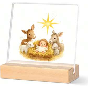 Perfect Office Decor, Desk Decor, And Home Decor - Ideal Easter, Christmas, Or Religious Holiday Gift - Also Great For Bedroom, Living Room, And Kitchen Decor