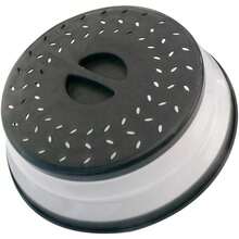 Microwave Splatter Cover With Steam Vent And Handle, Silicone Food Microwave Cover, Prevents Splattering And Keeps Microwave Clean, Space-Saving Design, Easy To Clean And Store, Heat Resistant, Perfect For Reheating Food, Fits Most Standard Size Plates And Bowls. - Nhiều màu - Xem 10