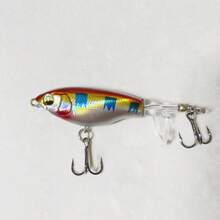 Topline Tackle 1/4 件 6 克/10 克鱼饵带螺旋桨，跳饵，鱼钩，硬饵，摆动软尾渔具，适用于鲶鱼和鲈鱼 - 彩色 - 查看 13
