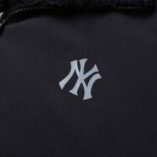 MLB Unisex Basic Varsity Reversible Fleece Reißverschluss Jacke, Lässig, Reisen, Warm, Schwarz