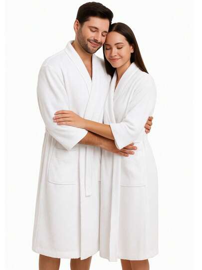 Roupão De Banho Judoca Unissex Atoalhado 325 Gr/m²