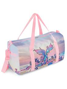 Kids & Teens Travel Shoe Bag, Yoga Mat Tote Bag, Travel Bag, Large Capacity, Training Sports Shoulder Bag - Duffel Bag - View 8