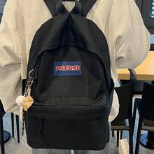 バックパック カジュアル 多用途 学生 スクールバッグ 無地 大容量 バックパック インス カジュアル バックパック クロスボーダー - カラープラスペンダント - チェックする 6