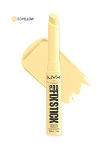 Pro Fix Stick 修容遮瑕膏 0.3 黄色遮瑕膏 0.05 盎司/1.6 克 修正肤色 淡化黑眼圈 中和黄色 质地柔软 高遮瑕力 持久耐用 适合女朋友 妻子 母亲 朋友 生日 毕业派对 旅行 露营 户外 学校 校园旅行 节日 周年纪念 秋季 秋季 万圣节 秋季妆容 清新透亮的肌肤 低调的现代优雅 少即是多 - 0.3 黃色 - 查看 1