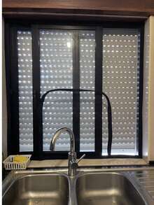 Window Mosquito Screen, Invisible Mesh Screen, Door Curtain, Household Self-Adhesive External Window Without Punching U-Shaped Zipper Screen Window, Self-Adhesive And Reusable Mosquito Net For Windows, Fiberglass Anti Scratch, Not Easy To Break