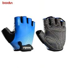 boodun Cycling Gloves Half Finger Breathable Shock-Absorbing Fitness Gloves