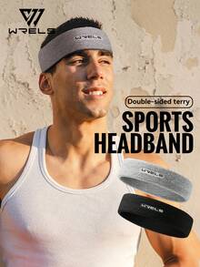 1 pieza/1 pieza Muñequeras para tenis/baloncesto/bádminton, protectores deportivos, bandas para el sudor, muñequeras de gimnasio - Multicolor - Ver 10