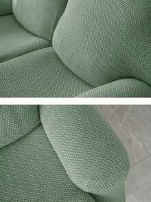 1/2/3 Seater Recliner Sofa Covers Stretch Jacquard Reclining Couch Covers For Reclining Sofa Relax Armchair Slipcovers Furniture Covers, 4pcs/6pcs/8pcs