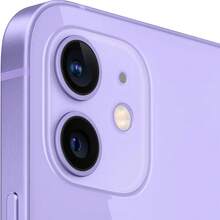 Apple IPhone 12 đã qua sử dụng, Chính hãng, Pin lớn, Bền bỉ, Khung kim loại - Màu tím - Xem 2