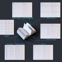 KaKa Dragon Academic Diary 2025-2026 Week To View, A5 18Months Weekly Planner, Pocket Diary For Teacher, Students, Work& Home, July 2025 - December 2026 (Pink)